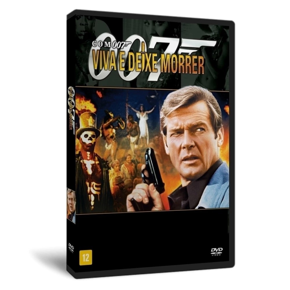 DVD Com 007 Viva e Deixe Morrer - 1973 - (Dual-Audio) - 1080p HD Por 25.99