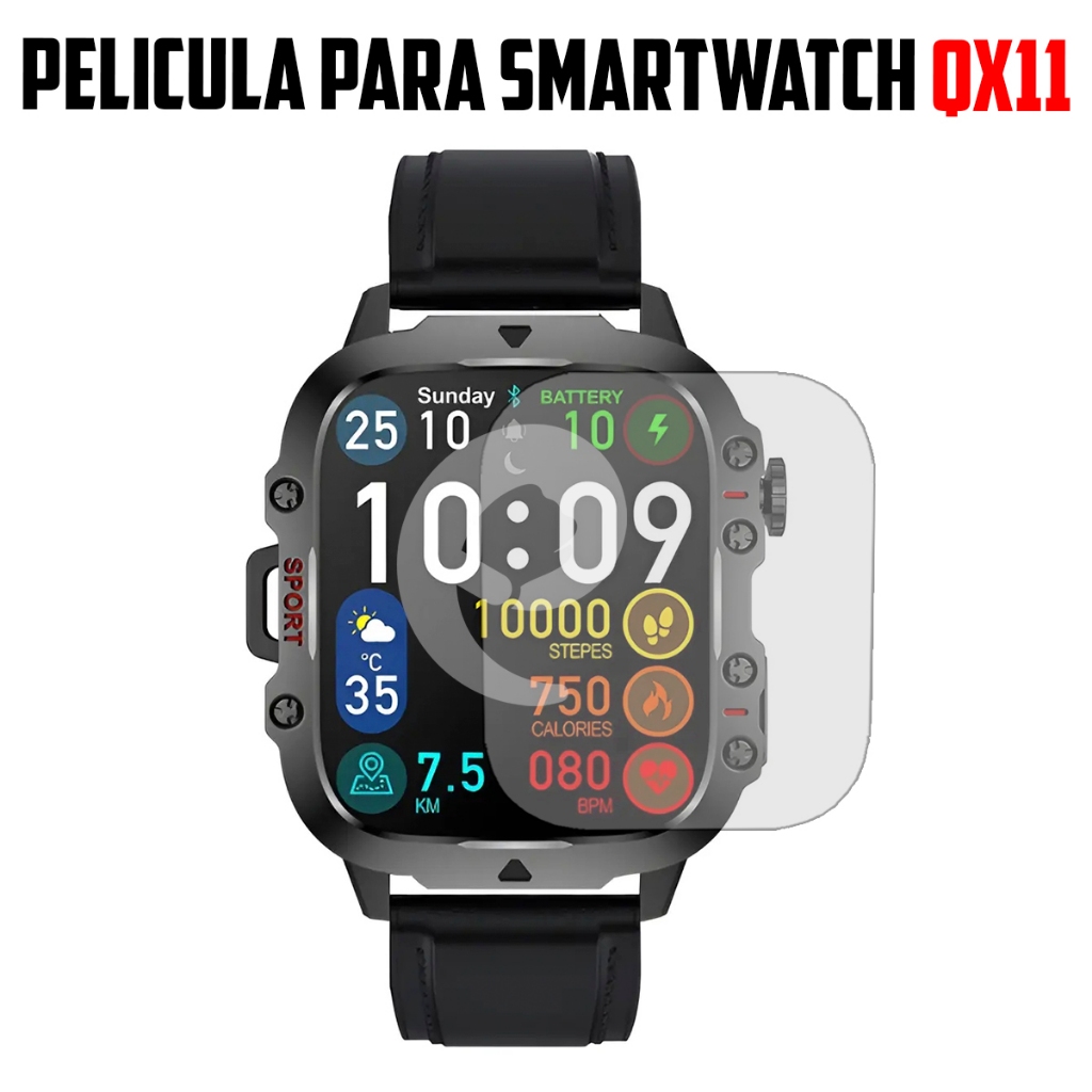 Pelicula de Hidrogel para Smartwatch Tank X5 gel Super Resistente promocao