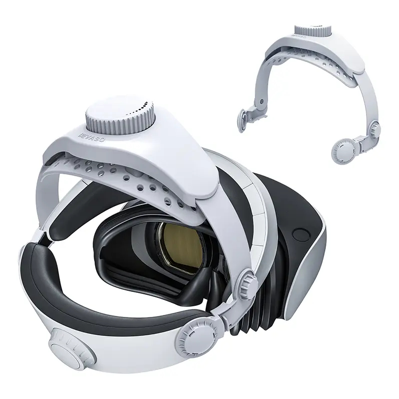 Faixa De Cabeça Removível para Óculos para Playstation VR 2 Portátil VR2 - Strap de cabeça