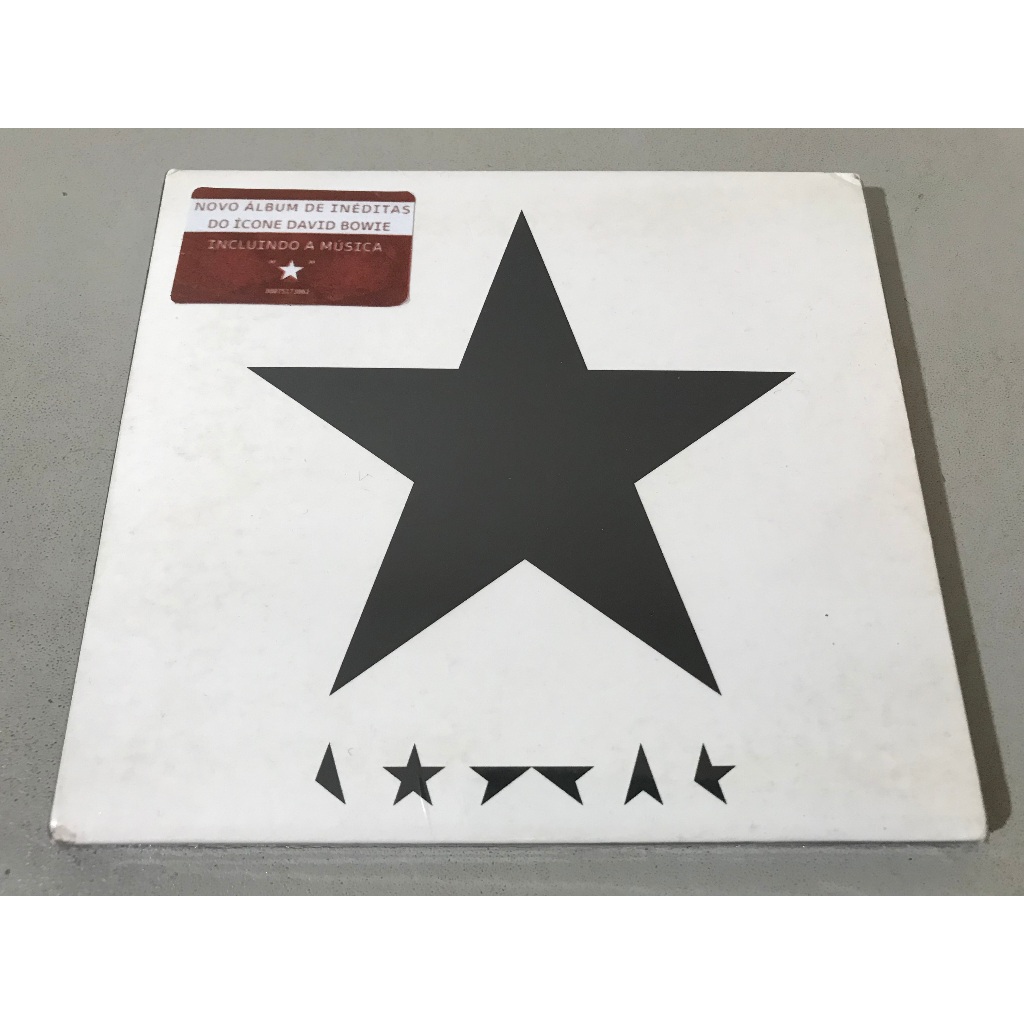 David Bowie - Blackstar CD Original Novo & Lacrado De Fabrica (P/ COLECIONADOR) C/ LETRAS