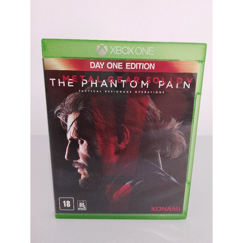 Metal Gear Solid V The Phantom Pain Xbox One Mídia Física Original Konami Jogo Ação Stealth