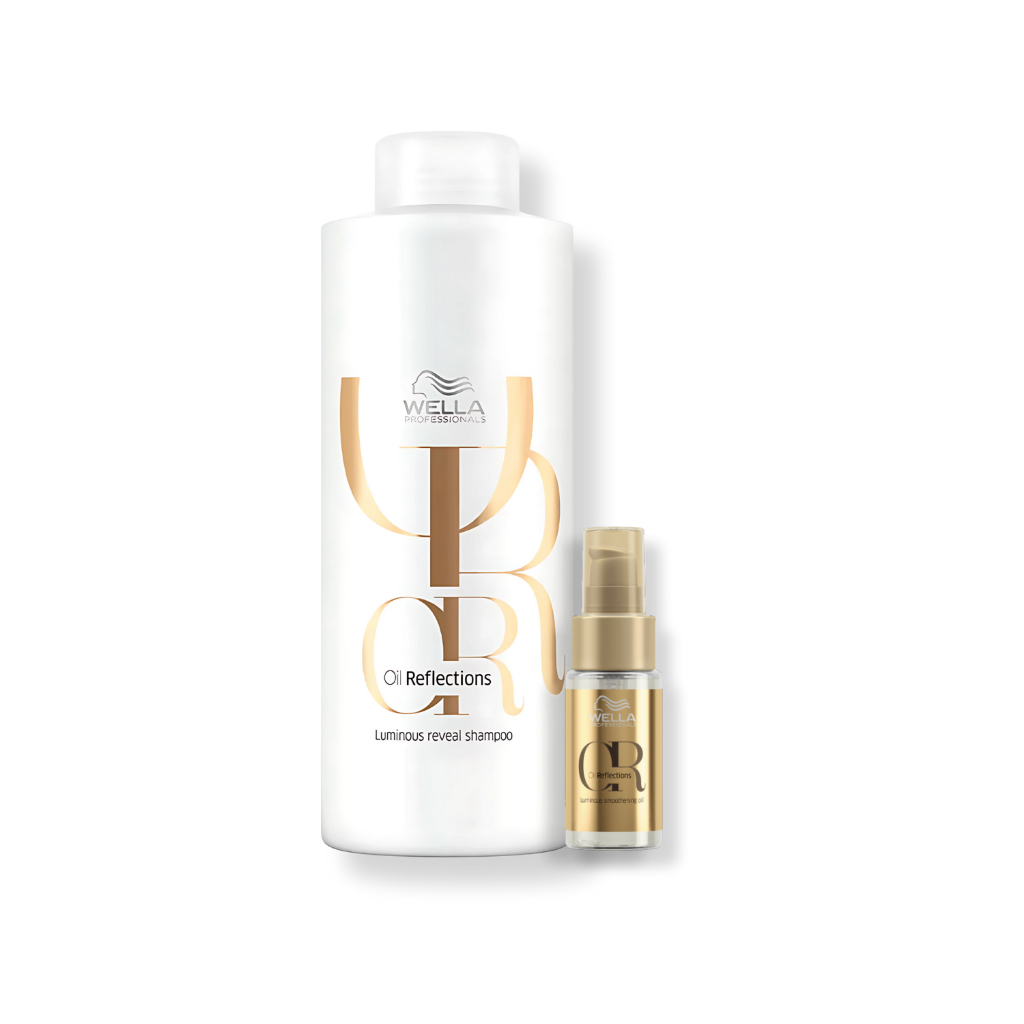 Wella Professionals Oil Reflections - Shampoo 1L + Óleo Capilar 30ml