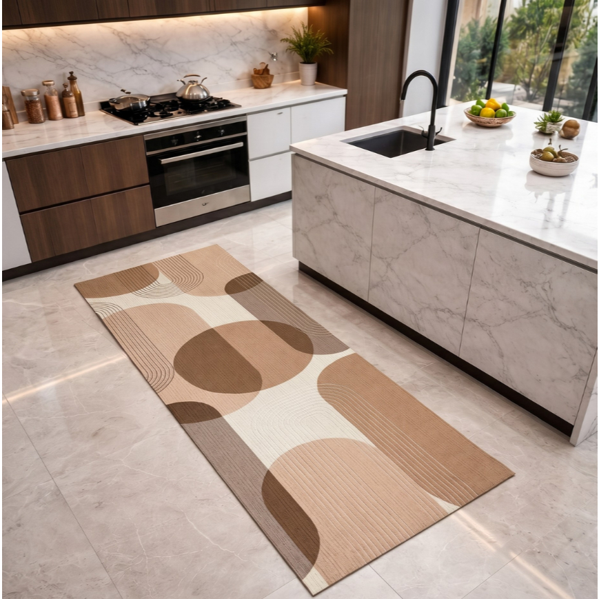 Passadeira Cozinha Alta Absorção Antiderrapante 60x180cm Super Splash Kapazi em Oferta na Shopee