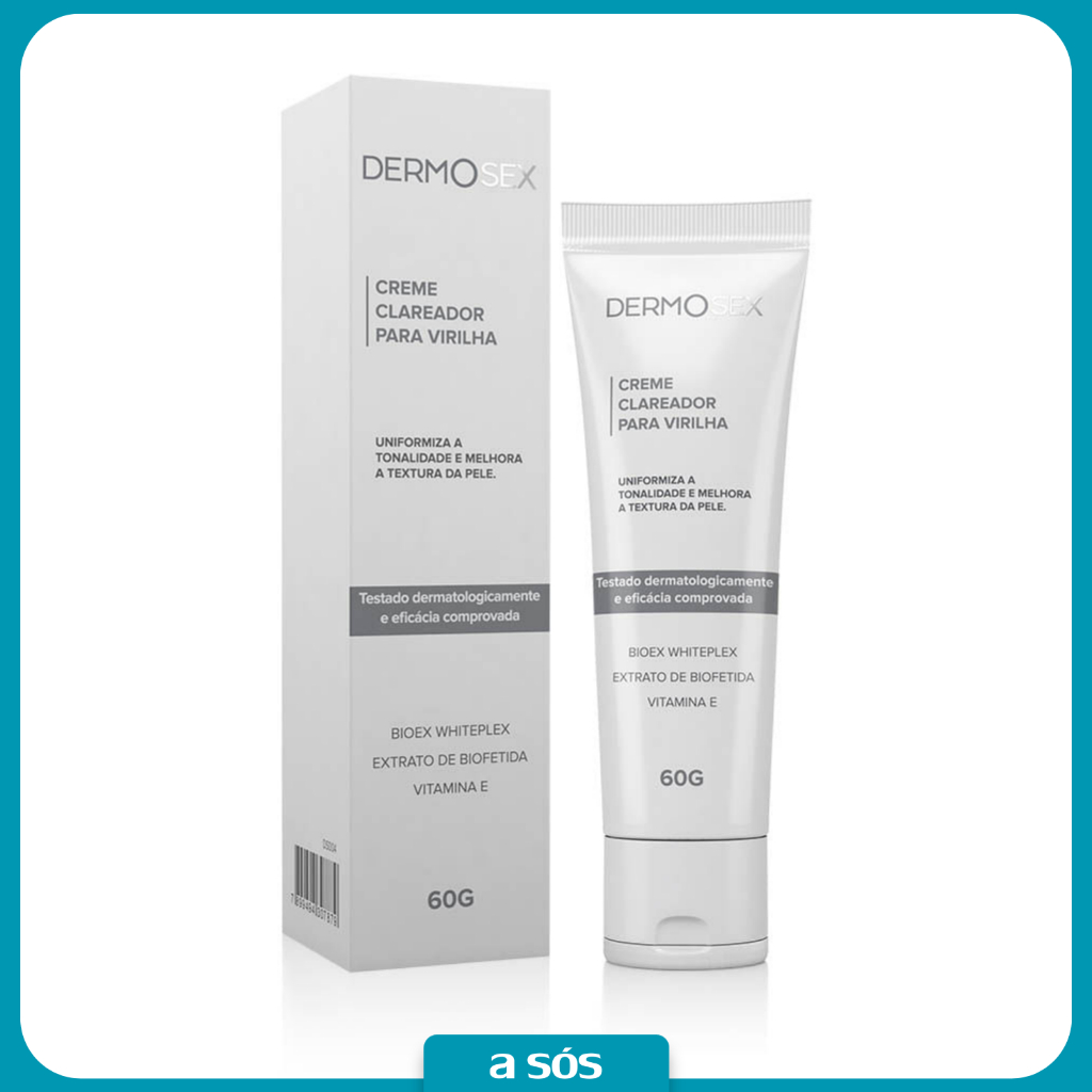 Creme Clareador para Virilha e Axilas Dermosex - 60 g