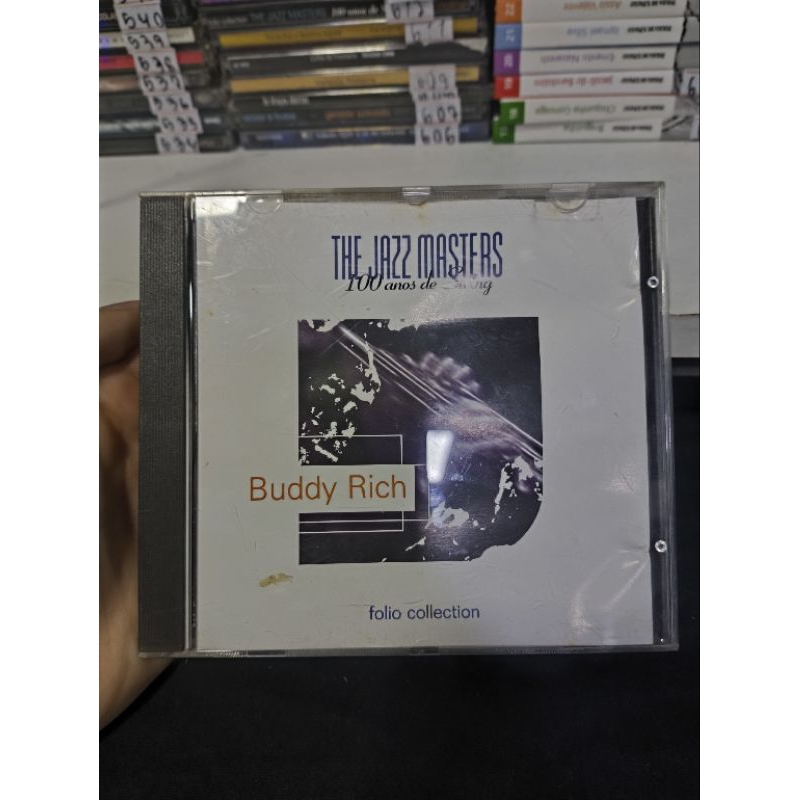 CD THE JAZZ MARTERS - 100 ANOS DE SWING - BUDDY RICH -CD FOLIO COLLECTION -CD Usado conservado - REF:CD 816