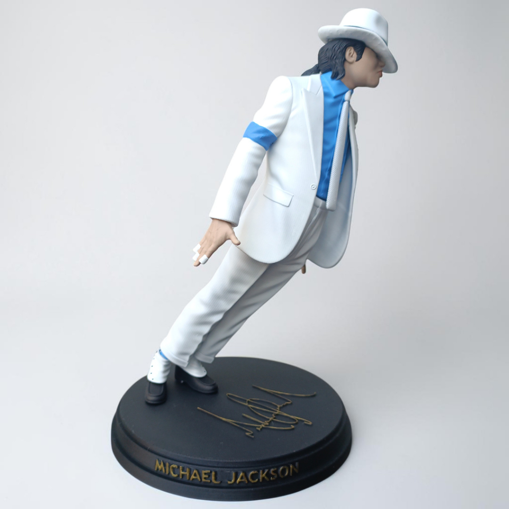 Estátua Michael Jackson – Resina – Pintada à Mão – Presente Fã de Música - Boneco Michael Rei do Pop