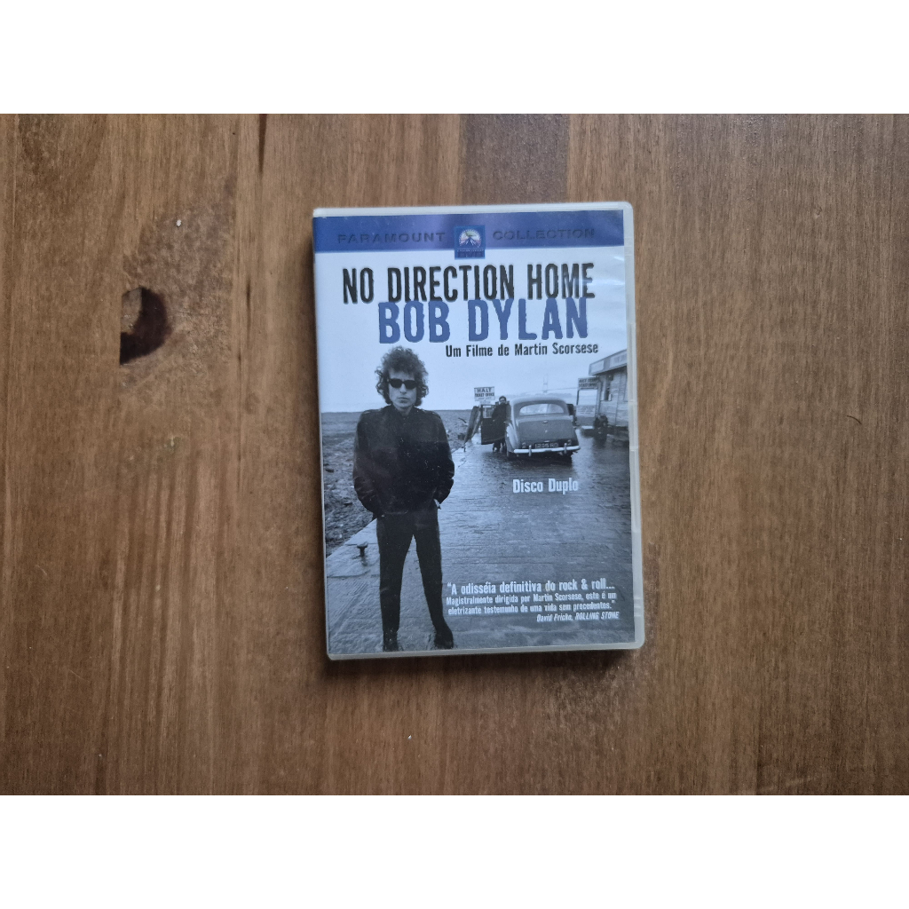 DVD documentário "No Direction Home" - Bob Dylan; Martin Scorsese (Disco duplo) - (Usado, em ótimas condições)
