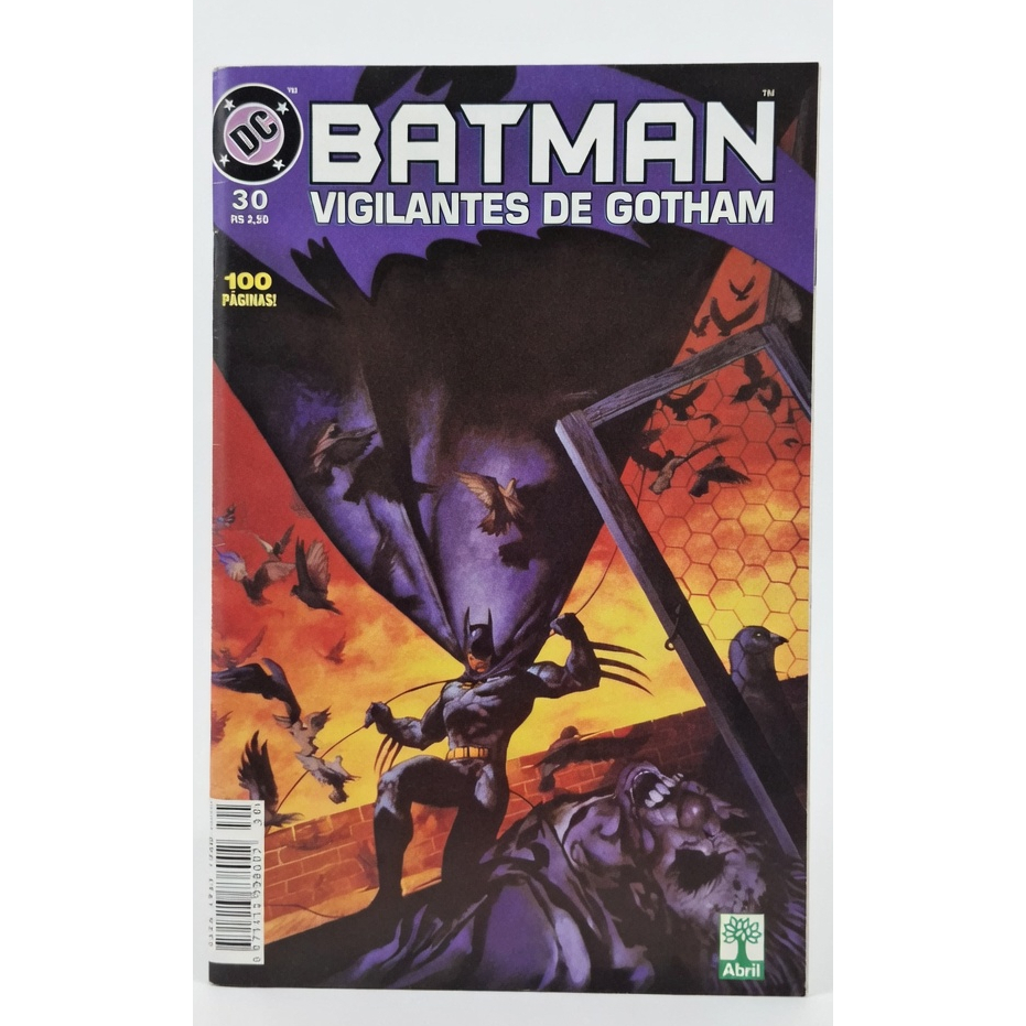 Batman Vigilantes de Gotham 30 DC Comics Abril Editora Abril Formatinho Mensal Azrael Chuck Dixon