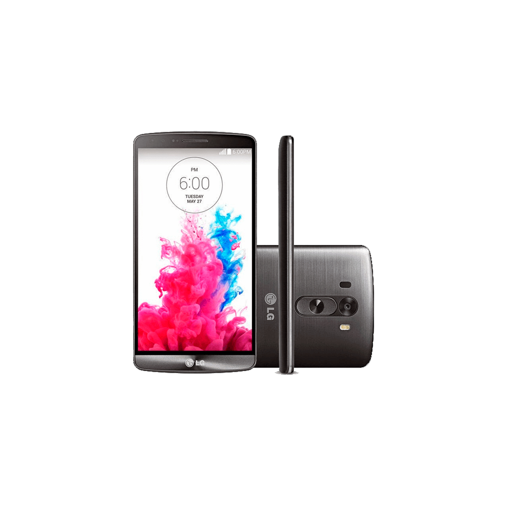 Smartphone LG G3 D855 Titanium - 4G LTE - 16GB - Wi-Fi - Quad Core - 5.5" - 13MP - Android