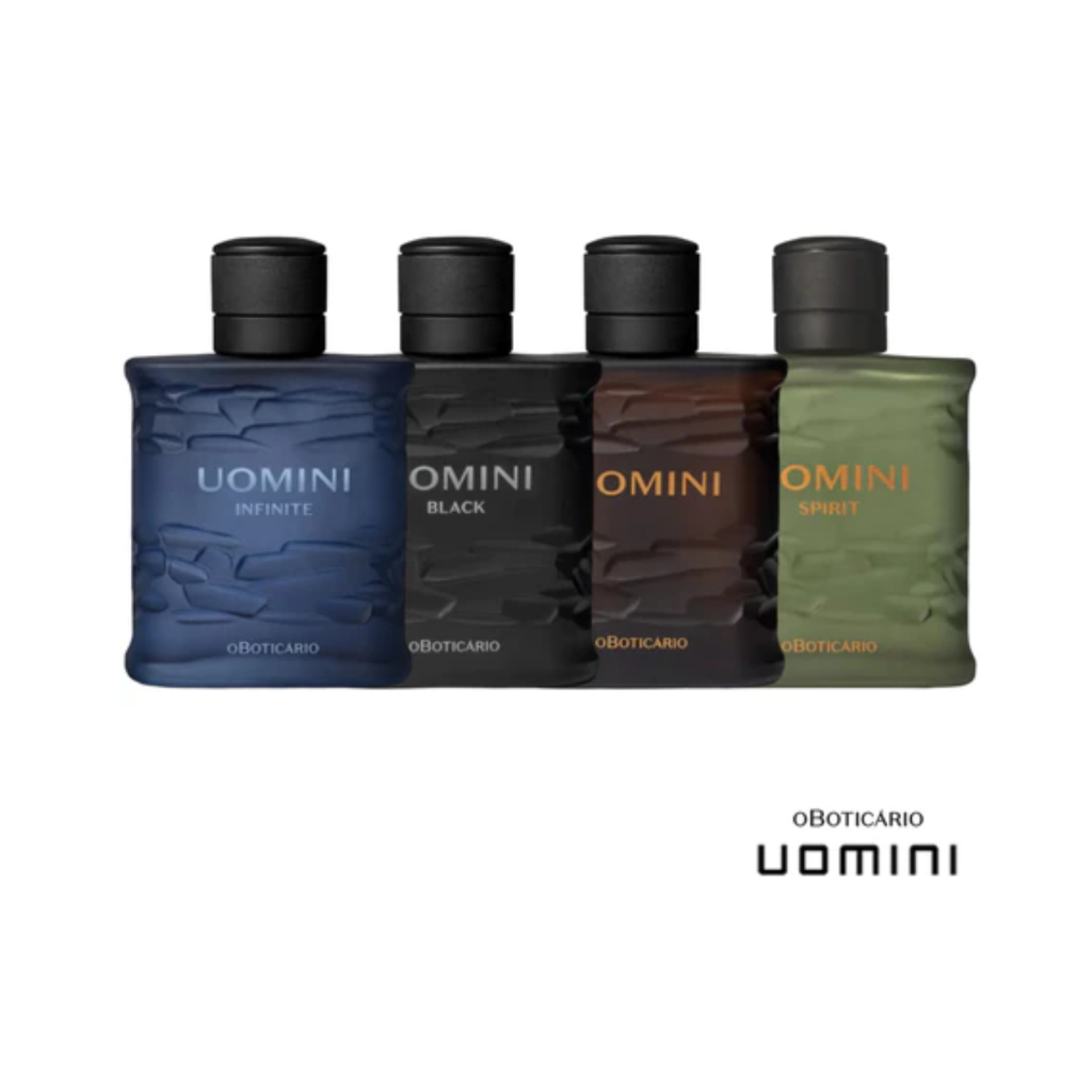 Uomini Colônia 100ml - Perfume Masculino: Clássico, Black, Spirit, Infinite