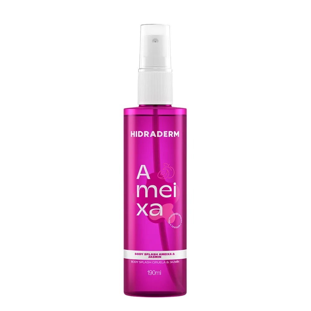 Body Splash Hidraderm Ameixa Com 190ml