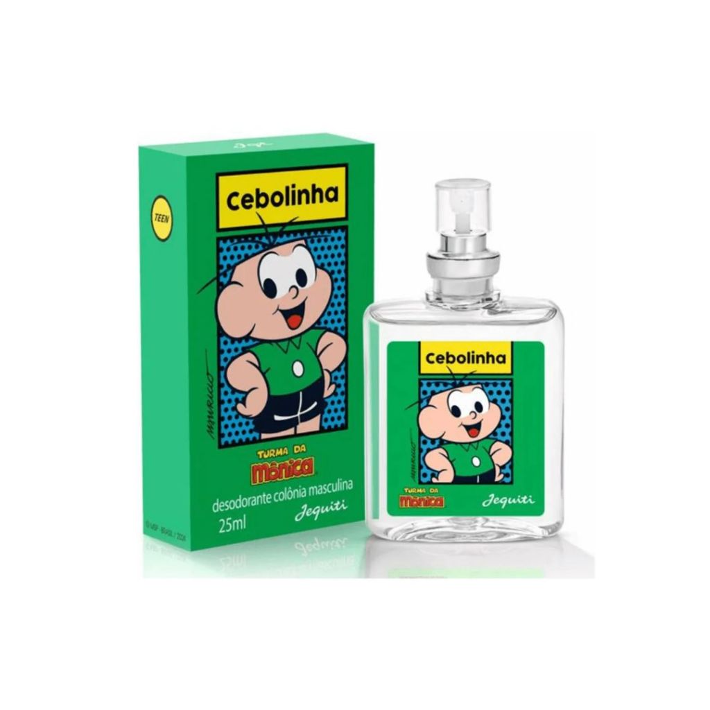 Perfume Deo Colônia Cebolinha da Jequiti 25ml | Turma da Mônica