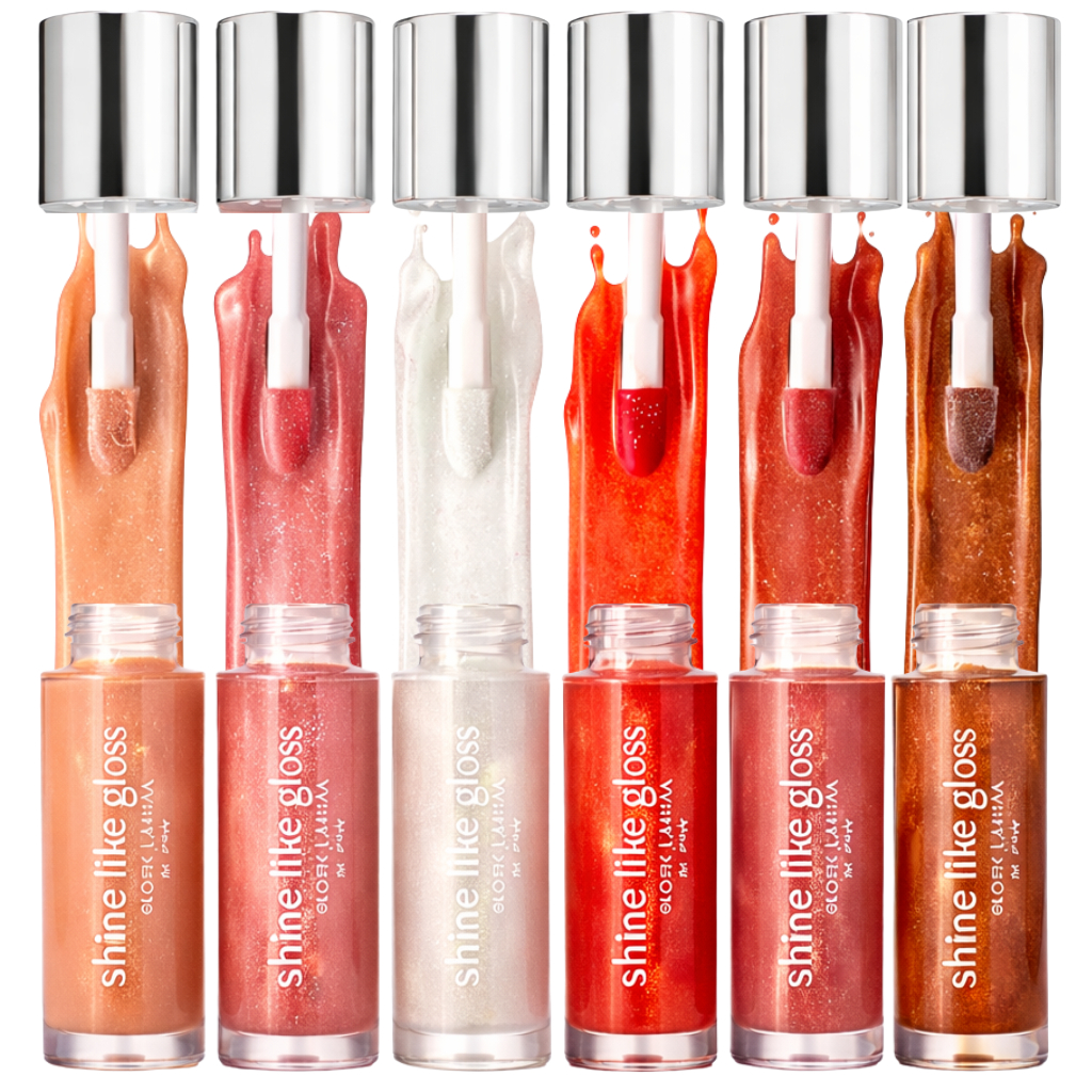 Gloss Labial Linha Blow Shine Like - Ruby Rose Brilho Intenso e Efeito Glow
