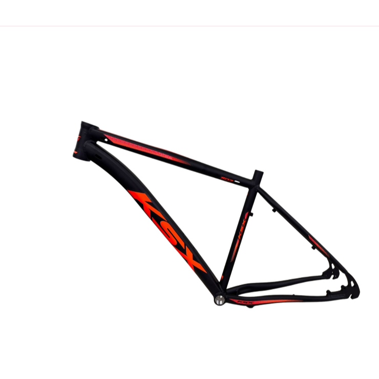 Quadro KSX 100% Alumínio Aro 29 Bicicleta Mountain Bike Cabeamento Interno Com Gancheira