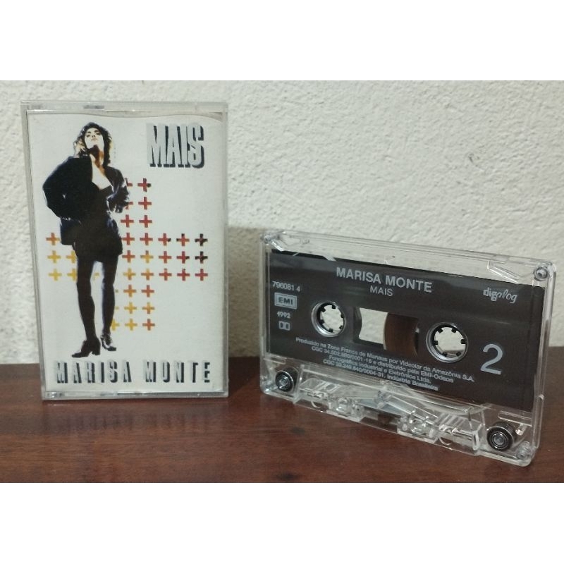 Fita Cassete K7 Marisa Monte - Mais