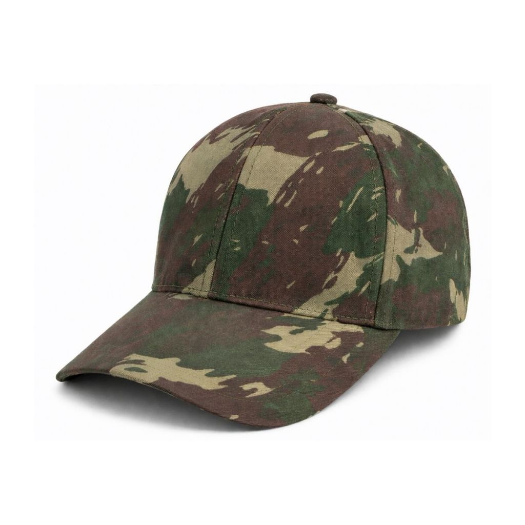 Boné Unissex Camuflado Aba Curva Ajustável Premium Streetwear Para o Dia a Dia