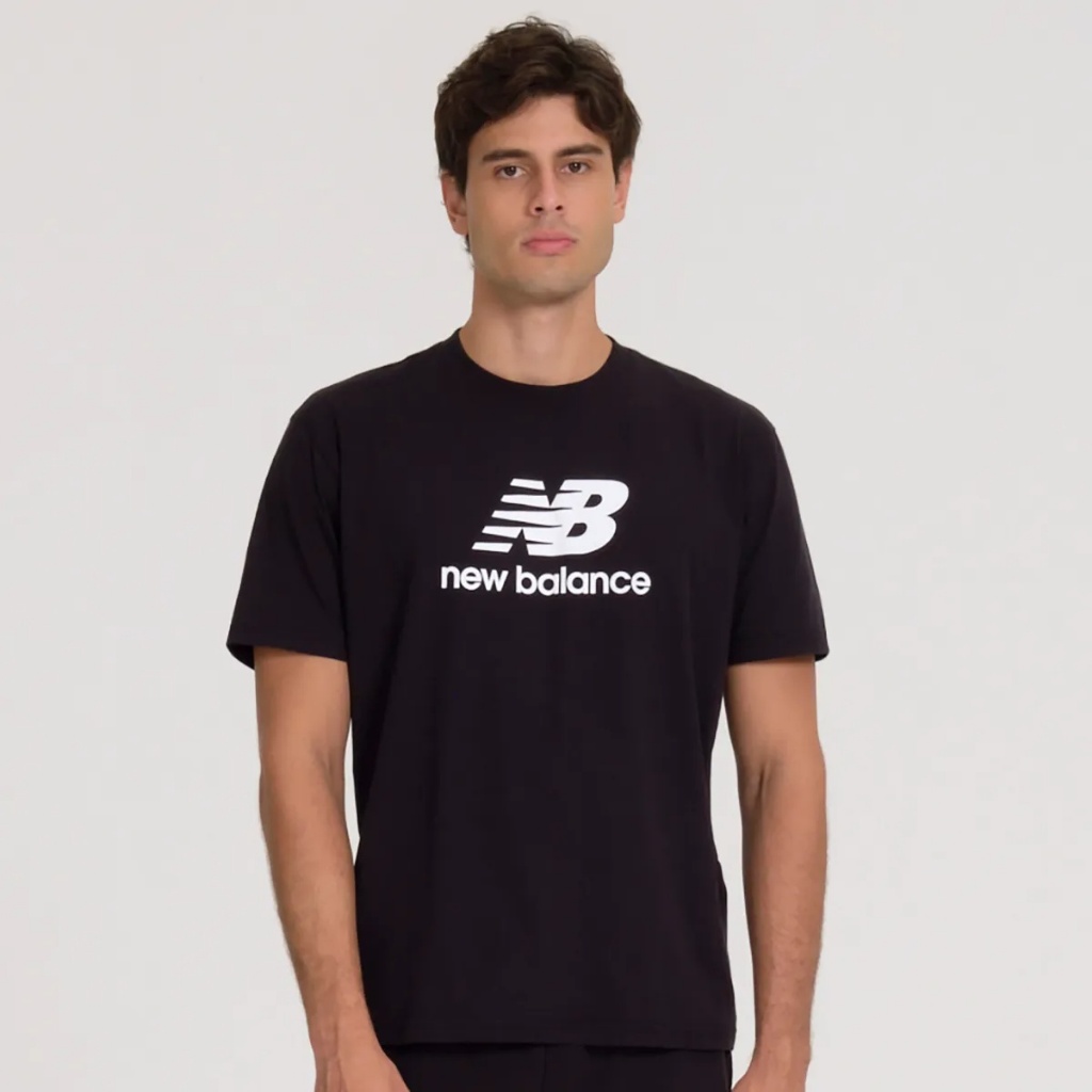 Camiseta Masculina New Balance Essentials Lançamento Original em Oferta na Shopee