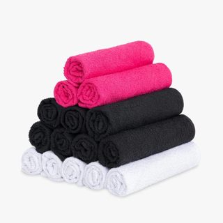 Kit 10 Toalhas Lavabo Manicure Pedicure - 100% algodão - Majo Home