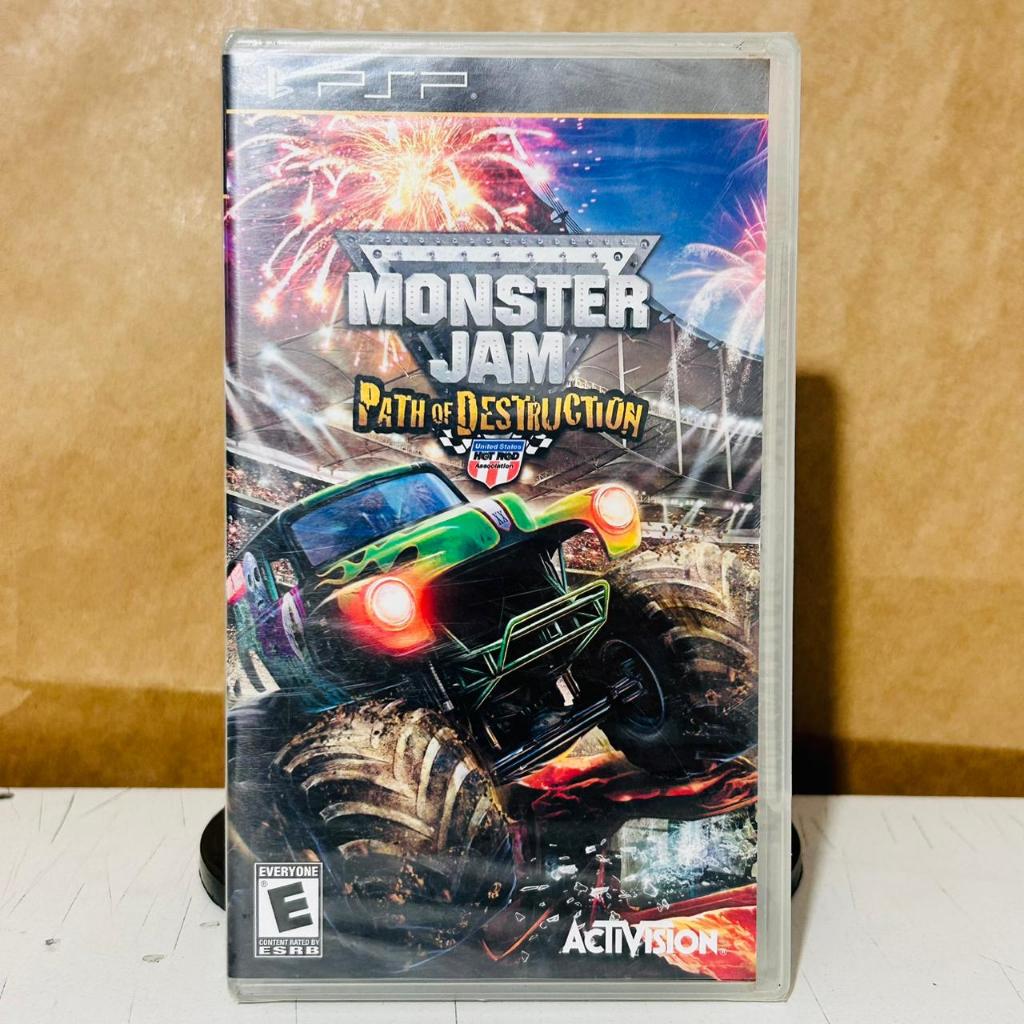 Monster Jam Path Of Destruction Mídia Física Lacrado PSP
