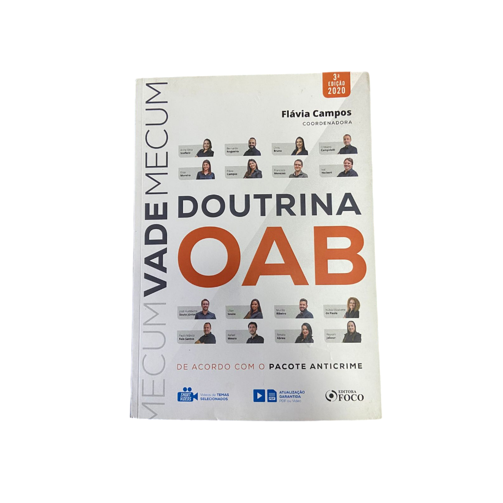 LIVRO DOUTRINA OAB 3 edição 2020
