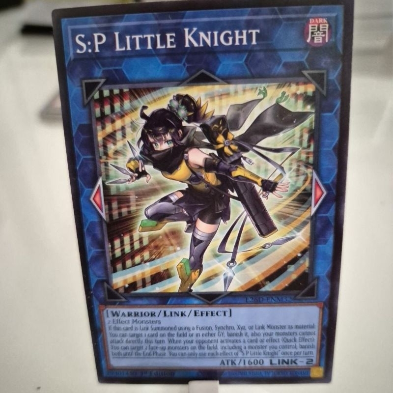 S:P Little Knight - L26D-ENM32 - Carta Original Yu-Gi-Oh / Yugioh KONAMI