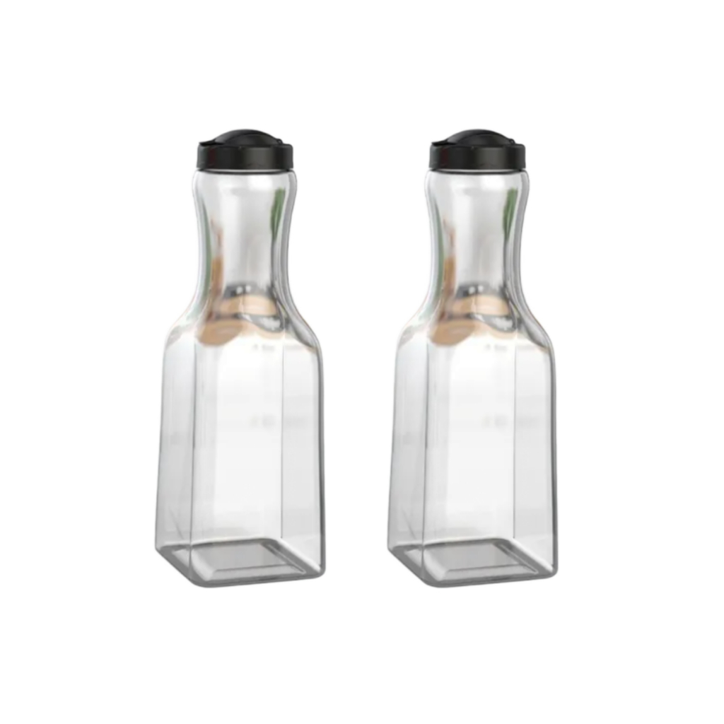 Kit 2 Garrafa Água Suco Geladeira Pega Fácil 1,8 Litros