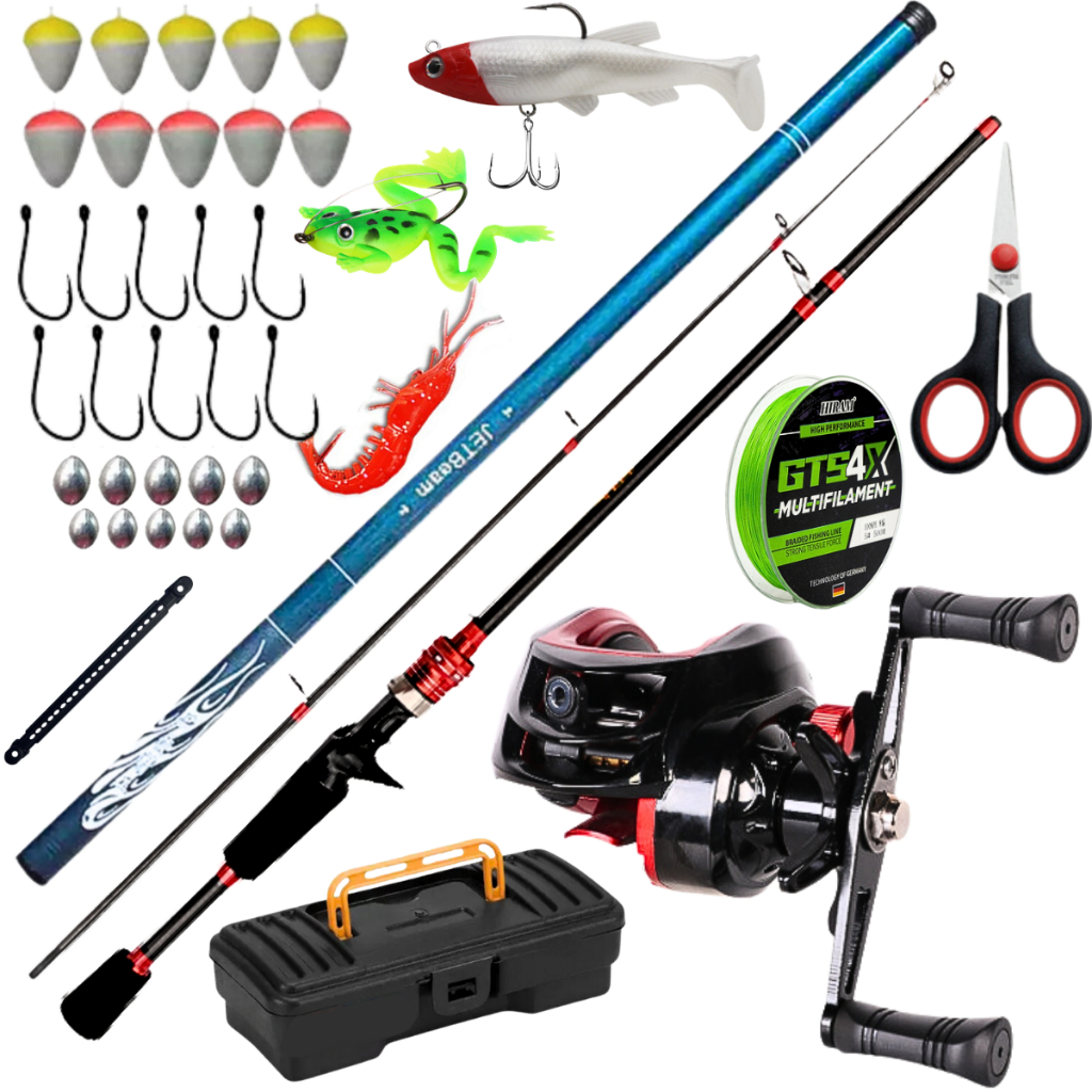 Carretilha de Pesca Anti cabeleira Vara Pescar Fibra Carbono Vara Mão Telescopica Isca Artificial ..