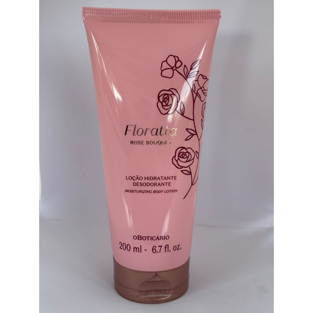 🌹 Loção Hidratante Desodorante Floratta Rose Bouquet – 200ml | O Boticário 🌹