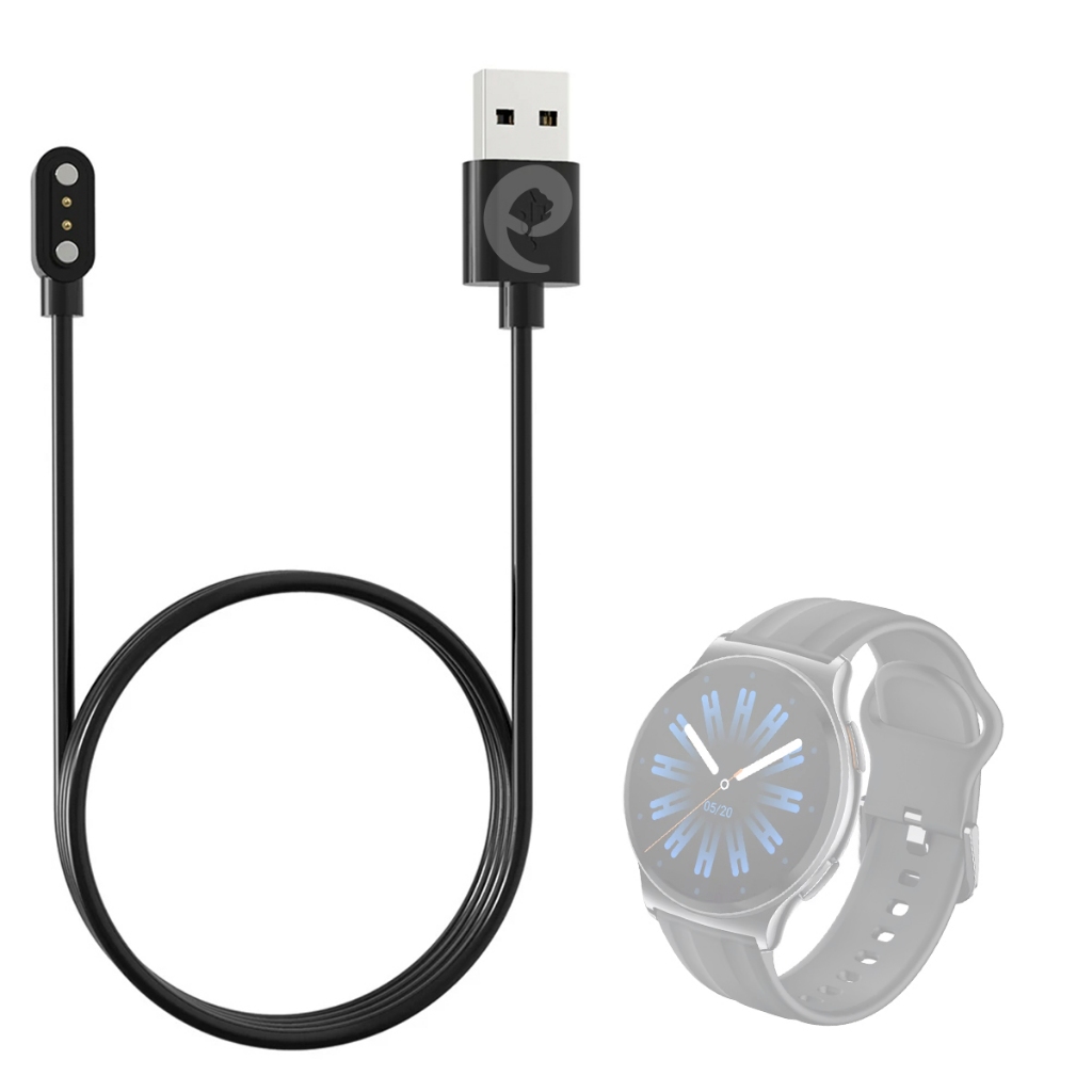 Cabo Carregador Usb Compatível Com Smartwatch Haylou Solar Lite 2 Magnético