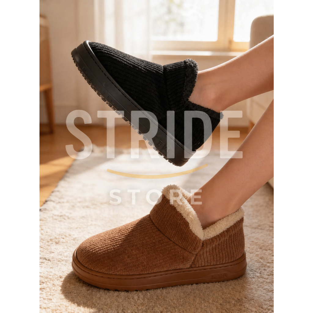 Pantufa Bota Feminina Inverno Quentinha Macia Antiderrapante Conforto Premium