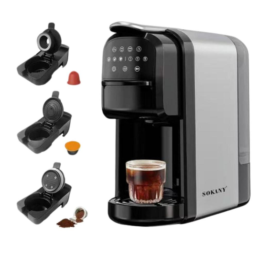 Maquina Café Nespresso Dolce Gusto 3 Em 1 Cápsulas Pó 1.400w Digital Sokany