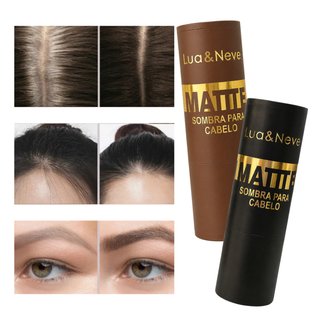 Kit Sobrancelha Carimbo Em Pó Com Moldes Modelagem Rápida Natural À Prova D'Água Resistente Ao Suor Para Sobrancelhas — imagem 2 de 2