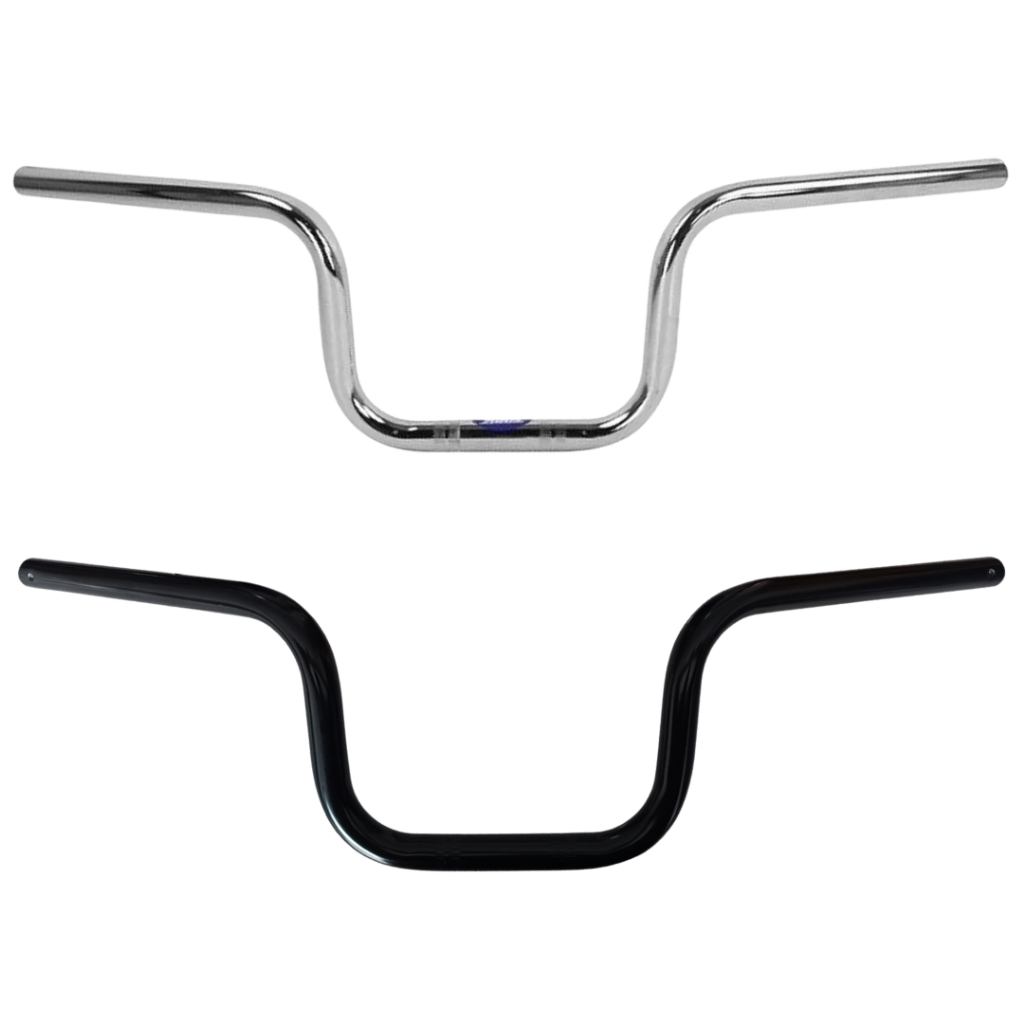 Guidão Titan 160 Montadinha Lbk Cromado - Preto Bicicleta aro 20 aro 24 aro 26