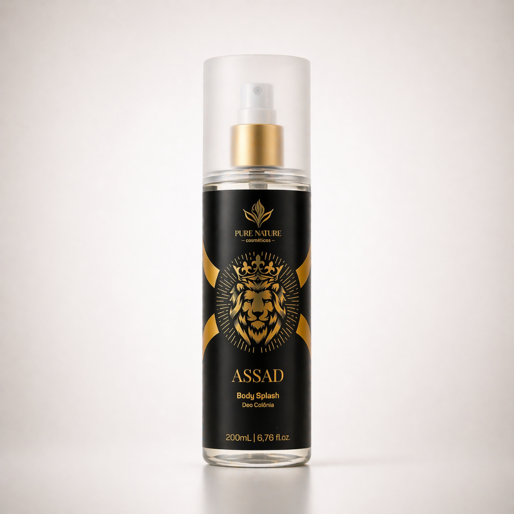 Body Splash Colônia Inspiração Perfumes Árabes 200ml Longa Duração Pós-banho Pure Nature