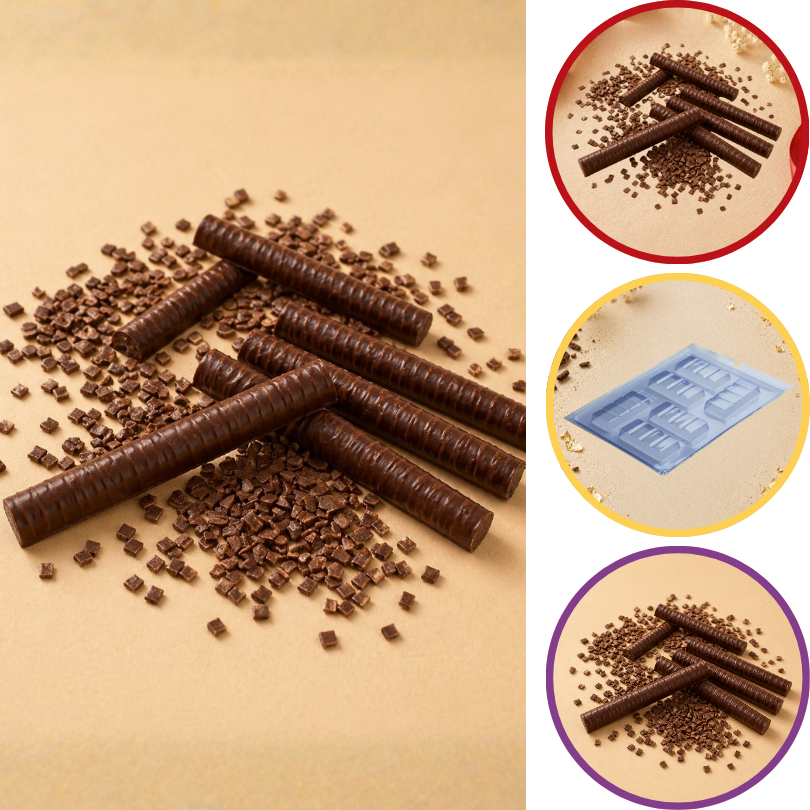1~5 Forma Simples Barrinha Estria P128 Porto (CHOCO)