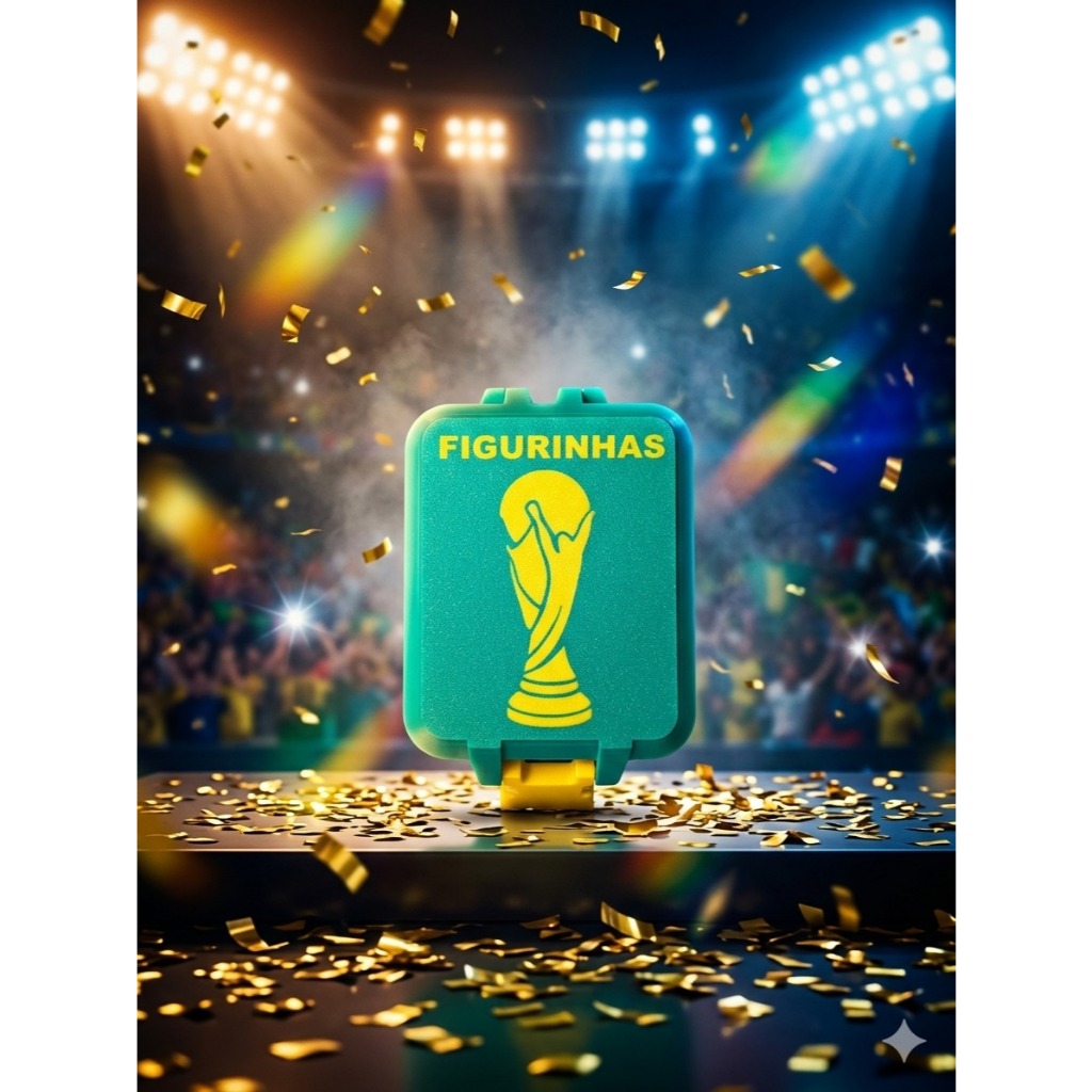 Porta Figurinhas Copa Do Mundo 2026