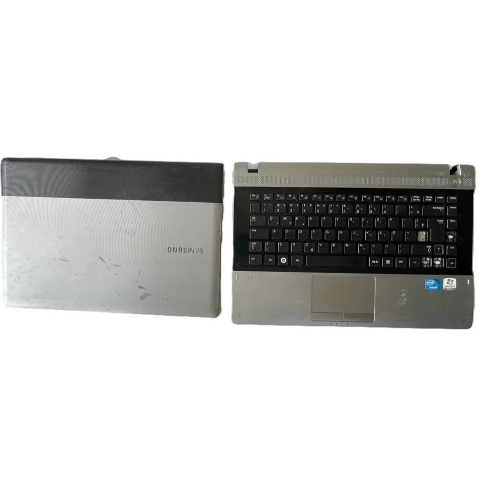 Notebook Samsung Rv419 ABNT2 com Ç - Carcaça completa - (Teclado faltando peça)