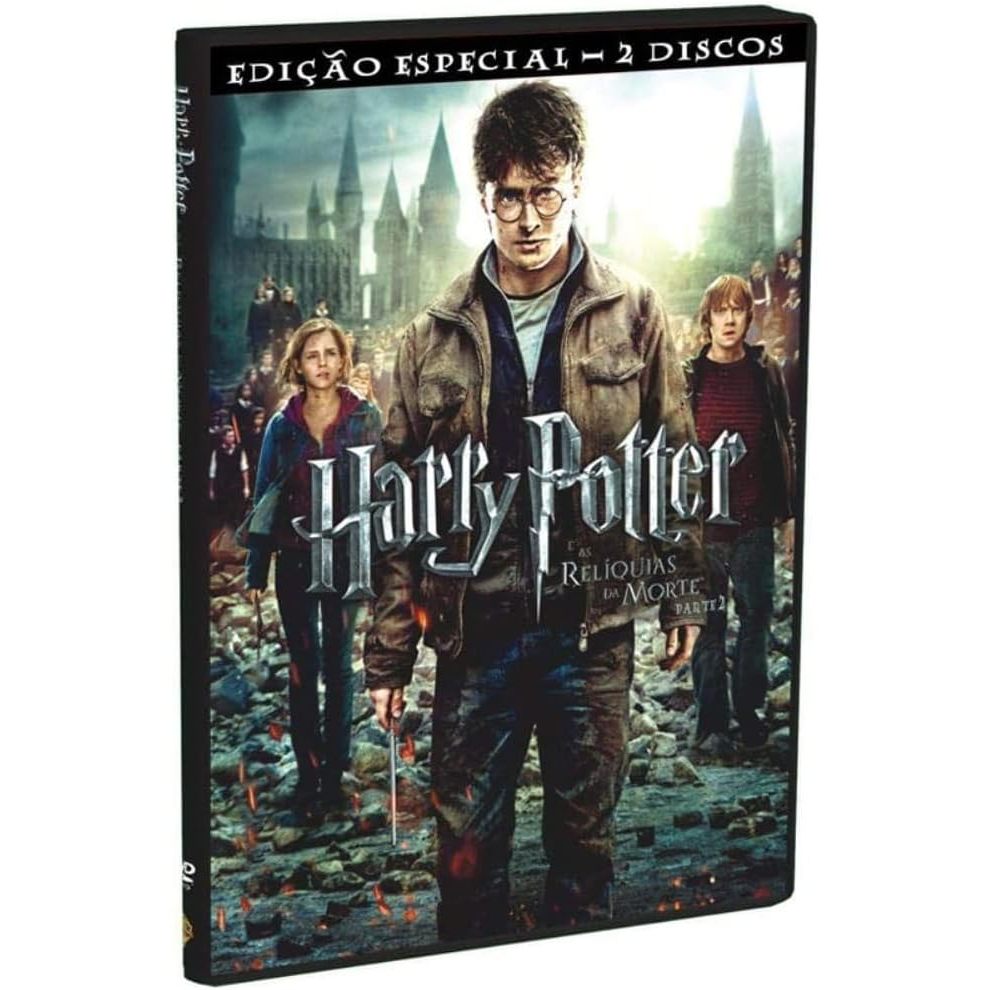 DVD - Harry Potter e as Reliquias da Morte Parte 2 Edição Especial Duplo (PRODUTO ORIGINAL)