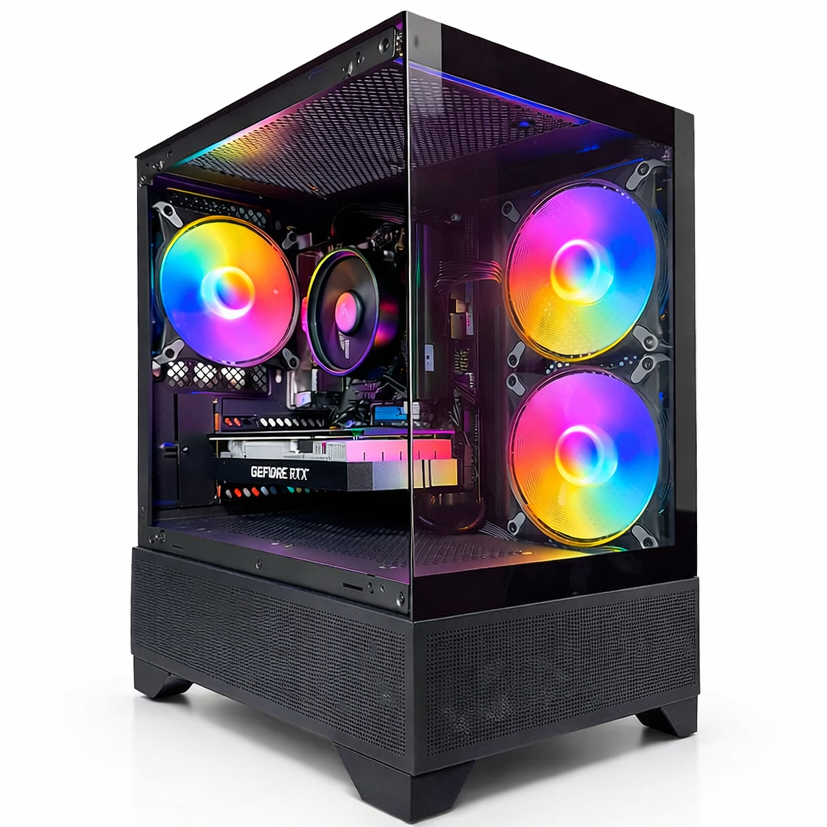 PC Gamer Shino Ryzen 5 5500, 16GB 3200Mhz, SSD M.2 512GB, Placa Vídeo RTX 3060 12GB, WIFI