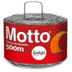 Arame Farpado Belgo Morto 500m