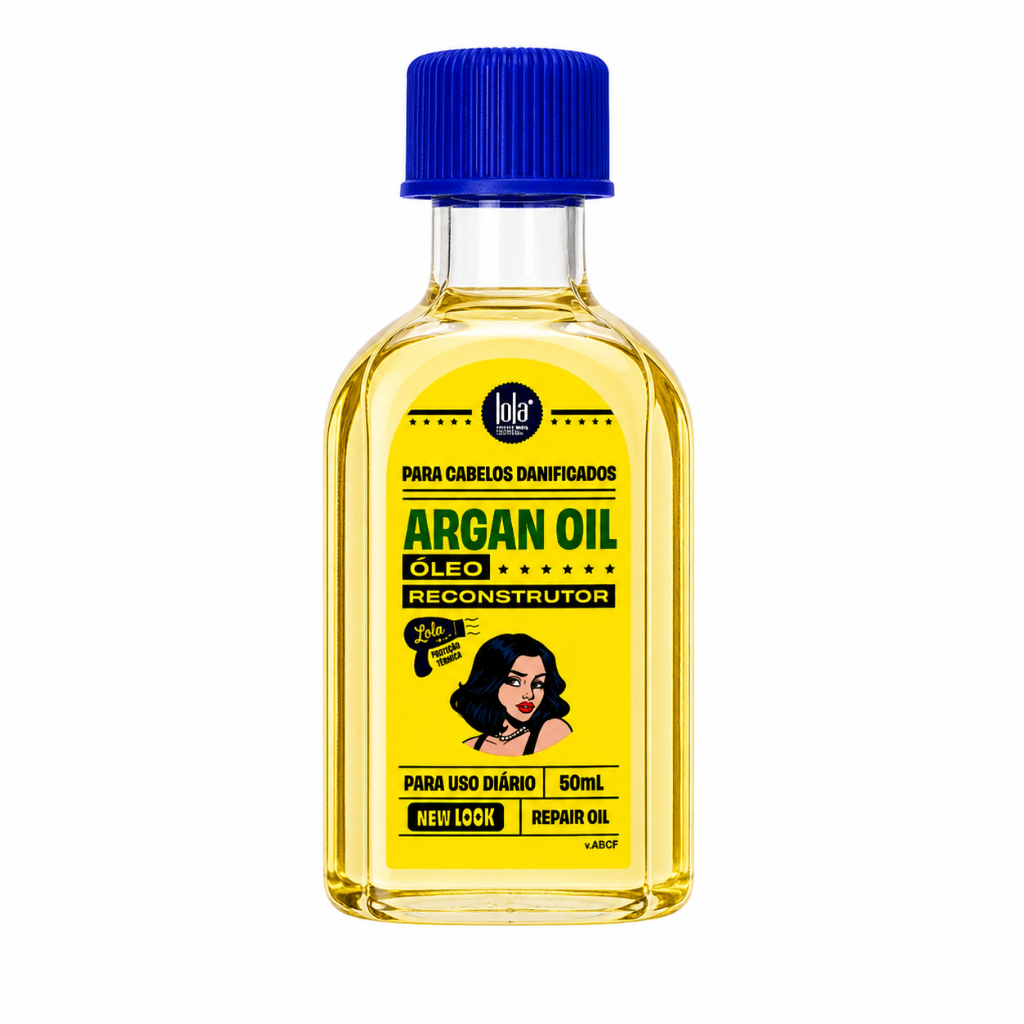 Oléo Capilar Lola Cosmetics Argan Oil Oleo Reparador 50ml