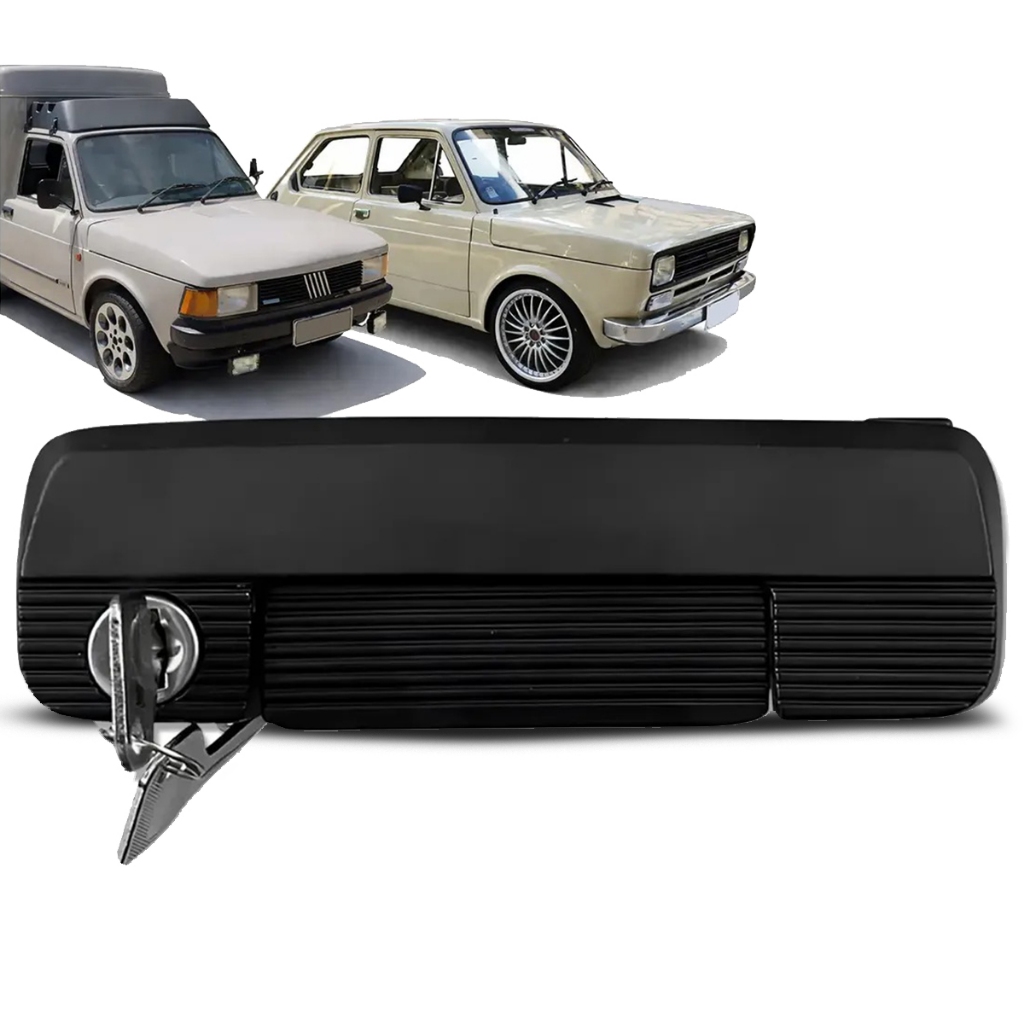 Maçaneta Externa Fiat 147 76 a 87 Fiorino 82 a 87 Porta Dianteira Com Chaves