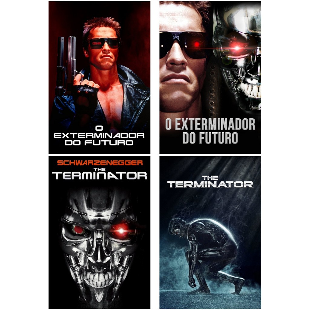 Pôsteres do Filme O Exterminador do Futuro (1984)  -   (Cartaz TV Streaming Cinema)