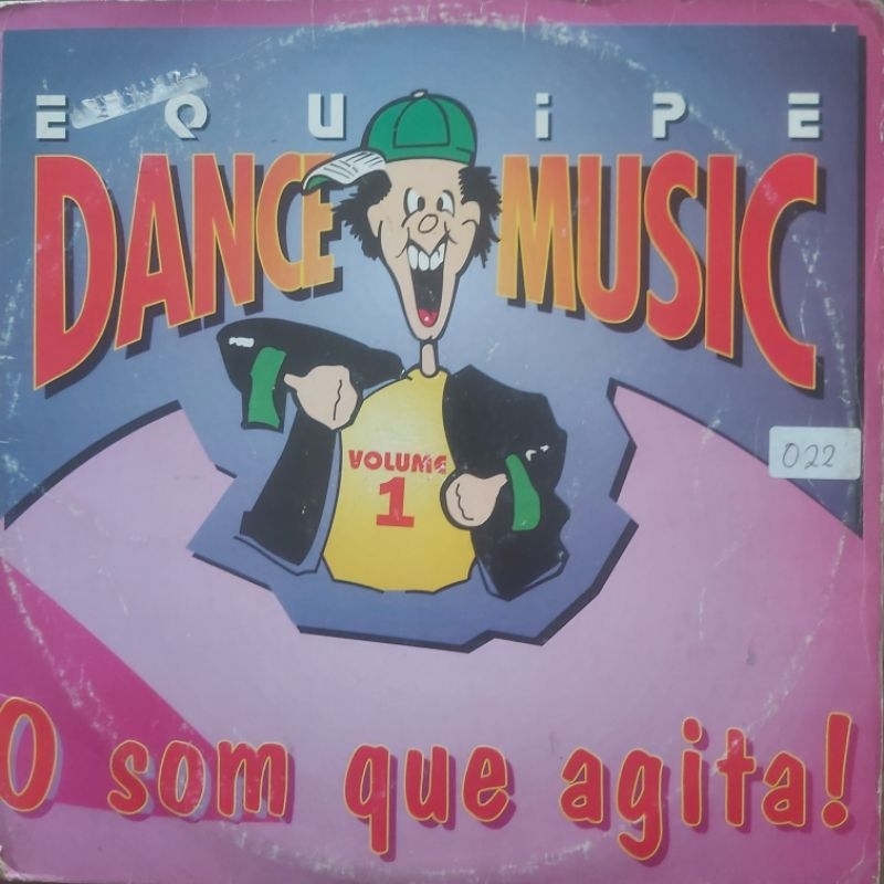 Lp Equipe Dance Music - Space Cowboy, Samba, Black Is back