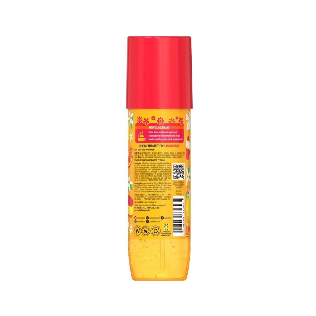 Kit Xêrosa Baunilha Doce com Óleo Glamour Chic