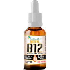 Vitamina B12 Metilcobalamina Em Gotas 20ml Flora Nativa