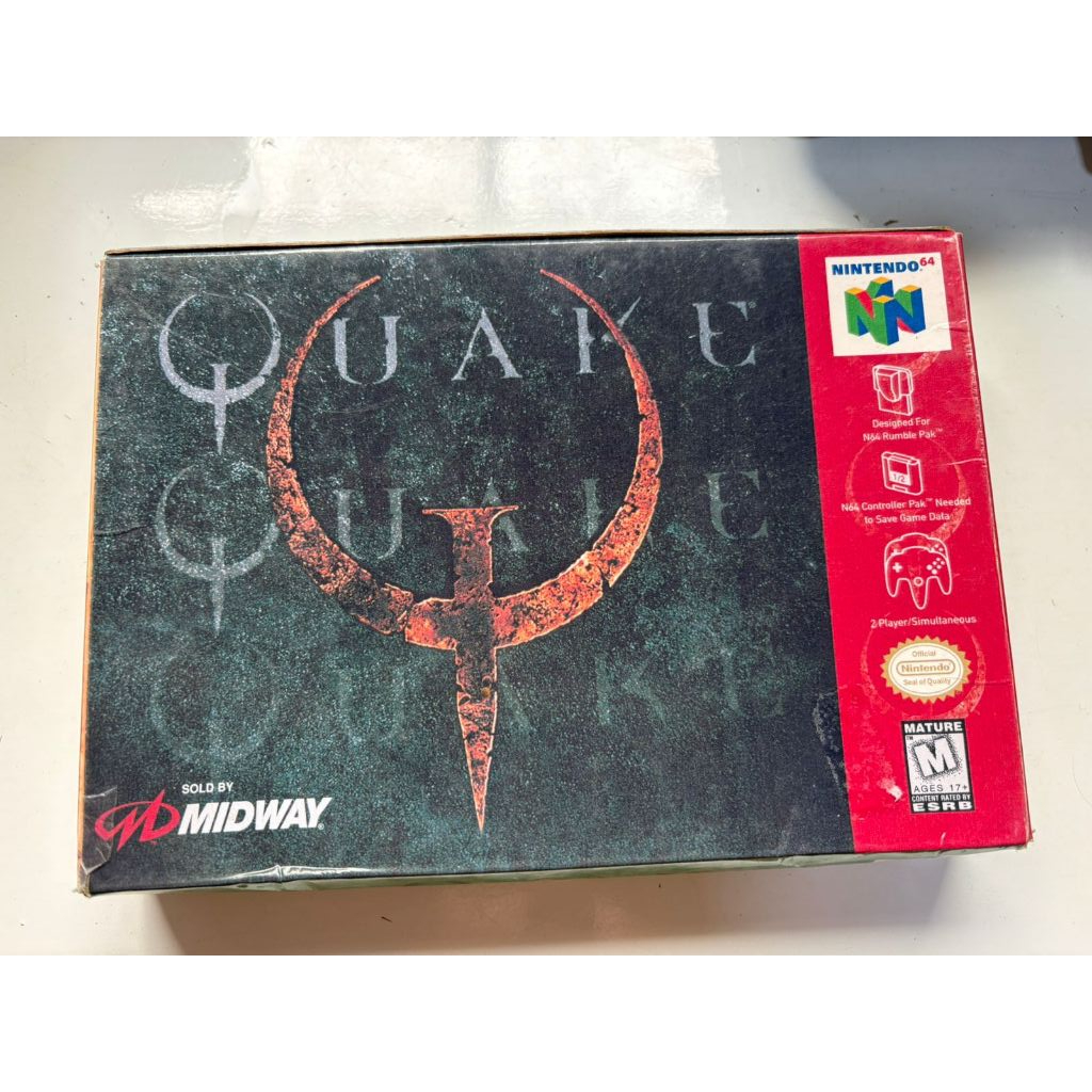 QUAKE Nintendo 64 Original