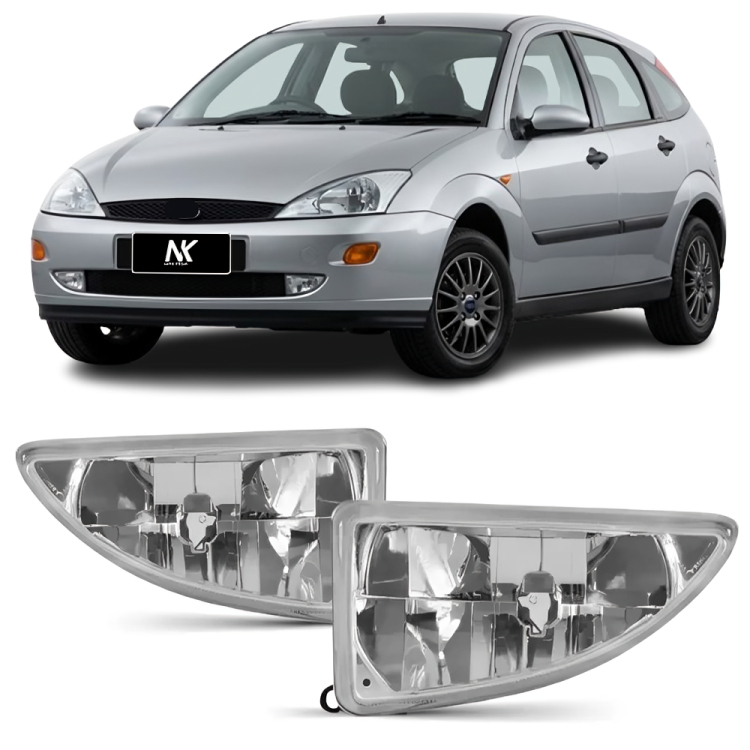 Par/Un Farol Milha Focus 1998 1999 2000 2001 2002 2003 2004 1ªLinha Novo