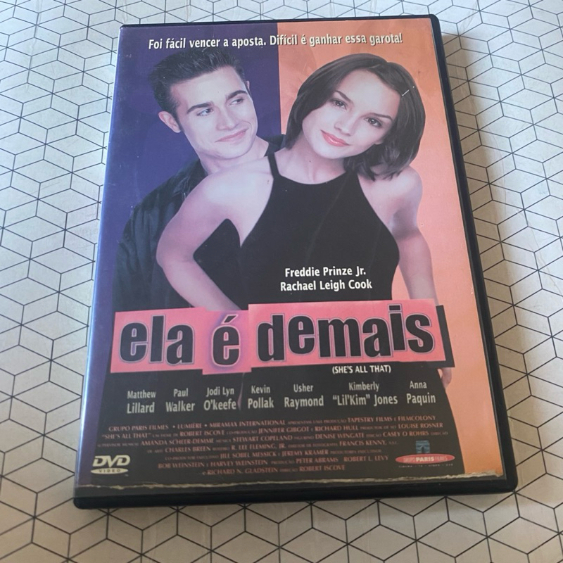 Dvd original Ela é demais (RARÍSSIMO)