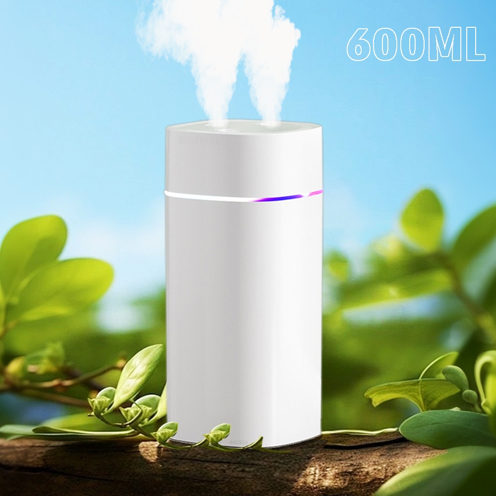 600ML Umidificador De Ar E Aromatizador Grande Difusor Purificador Com Essência Ultrassonico